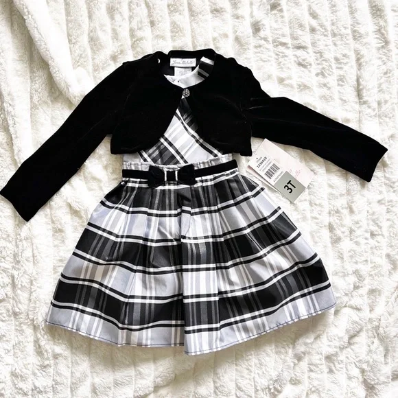 jona michelle christmas dress Jona Michelle Plaid Holiday Christmas Dress
